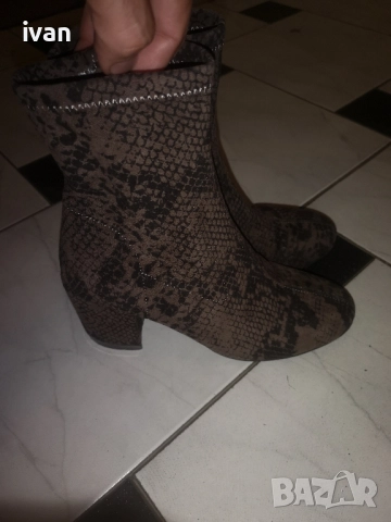 дамски официални велурени боти 37 момер