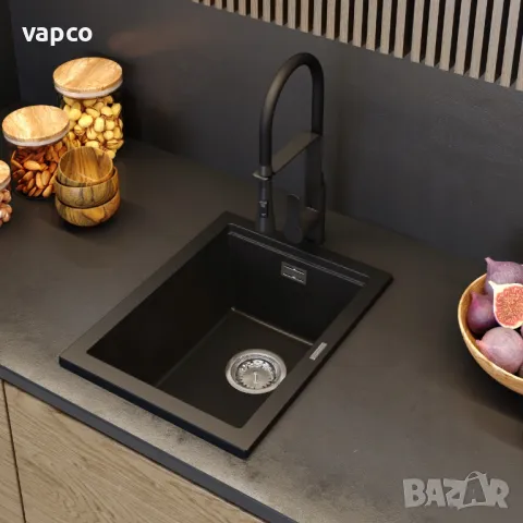 Компактна гранитна мивка Granitan Tuga 38см, снимка 3 - Мивки - 47602783