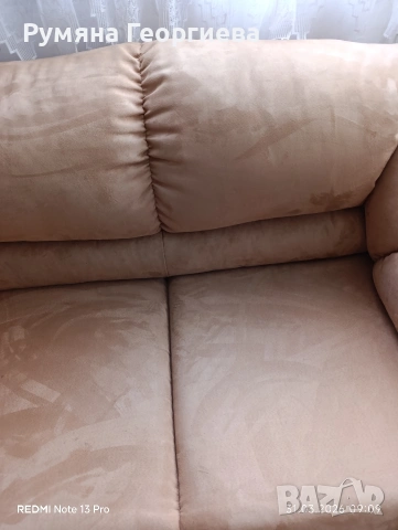 Диван двойка,почти нов, снимка 4 - Дивани и мека мебел - 54035990