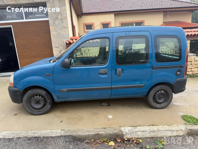  Renault Kangoo 1.4i 75к.с клима / ГАЗ - цена 3200лв или 1636,13 евро , моля БЕЗ бартери -редовни до, снимка 4 - Автомобили и джипове - 52362512