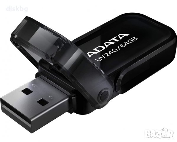 Нова USB 64GB Flash памет ADATA UV240, USB 2.0 - запечатана, снимка 2 - USB Flash памети - 37174410