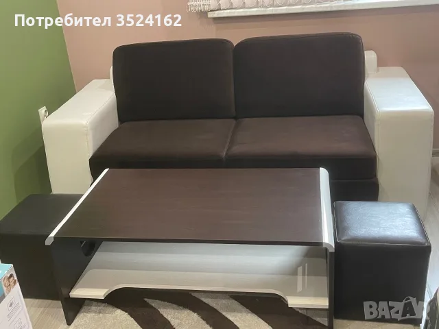 Диван разтегателен , снимка 7 - Дивани и мека мебел - 56540279