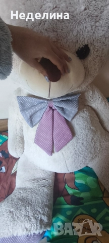 Голяма плюшена мечка , снимка 4 - Плюшени играчки - 52749348