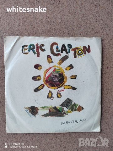 Eric Clapton "Forever Man" Vinyl 7",GB, снимка 3 - Грамофонни плочи - 42099604