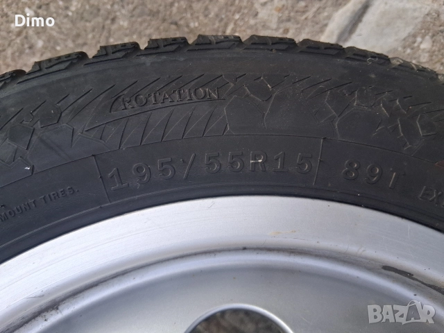 Джанти с гуми 15 5х100, снимка 9 - Гуми и джанти - 52793911