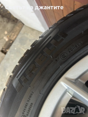 Джанти със Зимни Гуми 18 Цола за BMW X3 G01 X4 G02 / 225/60/18 Pirelli Оригинални , снимка 11 - Гуми и джанти - 55896862