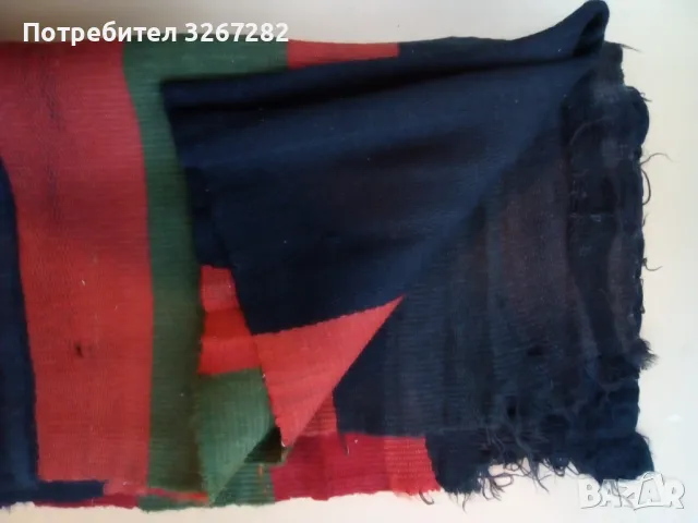 Черга,Българска,Ръчно Тъкана,От Кюстендилския Край, снимка 7 - Антикварни и старинни предмети - 47955306