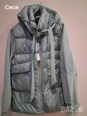 Дамско яке цвят мента