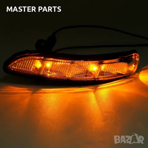 LED Мигачи за Огледала за Mercedes E/S/CL/CLS (2006-2009) - Plug & Play с Качествен Canbus, снимка 8 - Части - 50422552