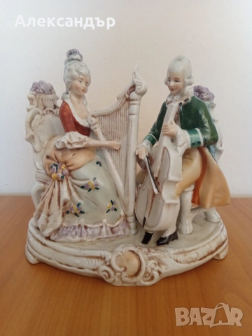 Порцеланова статуетка Маркирана GRAFENTHAL