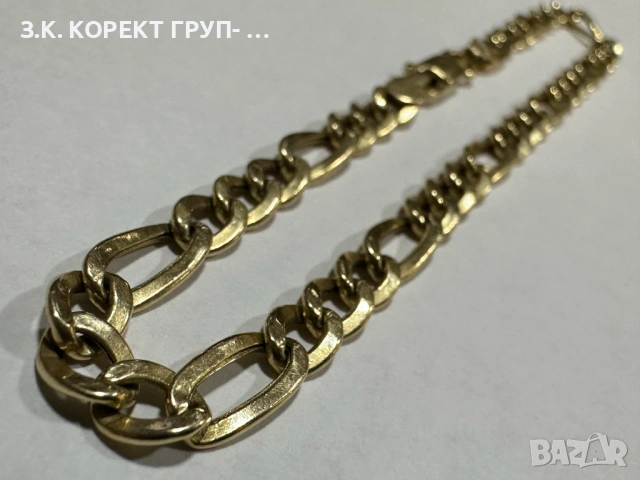 Златна гривна 14к, 4,77гр