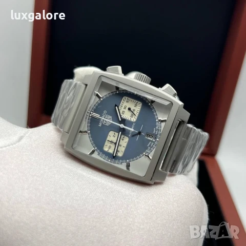 Мъжки часовник TAG Heuer Monaco Calibre 11 с кварцов механизъм, снимка 4 - Мъжки - 50953749