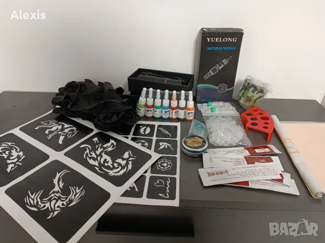 машинка за татуиране сет