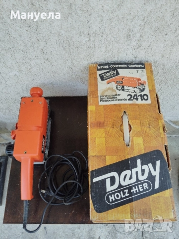 Лентов шлайф HOLZ-HER 2410, снимка 4 - Други инструменти - 51626008