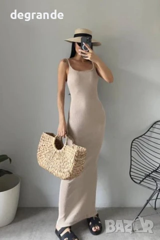 Дълги рокли в различни цветове, снимка 8 - Рокли - 50793572