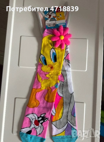 Дълги чорапи със Стич, снимка 9 - Други - 53350881