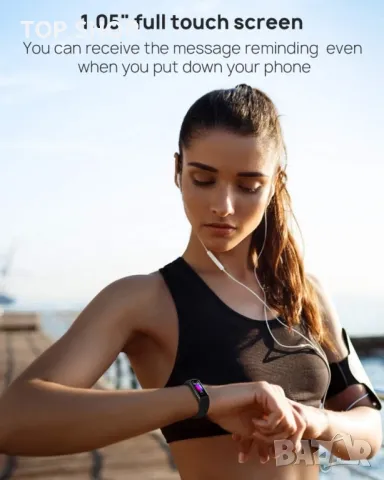 Фитнес часовник Amazon Alexa, снимка 6 - Смарт гривни - 48934557