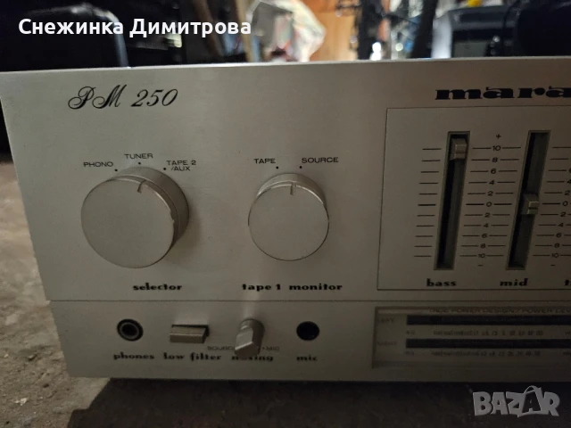 Marantz PM 250, снимка 3 - Ресийвъри, усилватели, смесителни пултове - 50695797