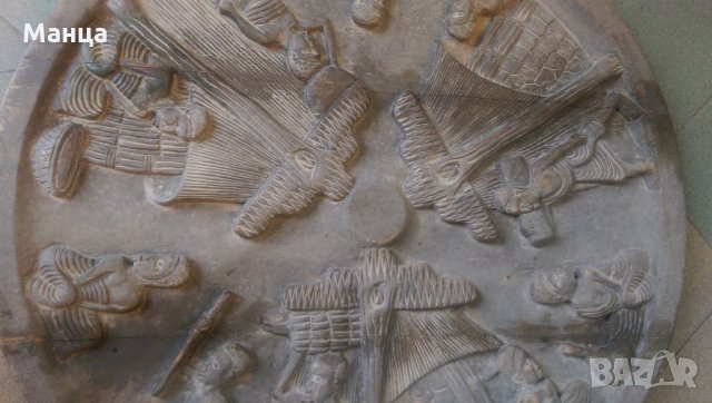 Африканска маса от Нигерия, снимка 3 - Колекции - 30829439