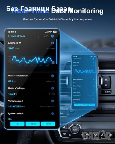 Нов Двунасочен OBD2 диагностичен скенер с 8 сервизни функции за кола, снимка 9 - Друга електроника - 51941620