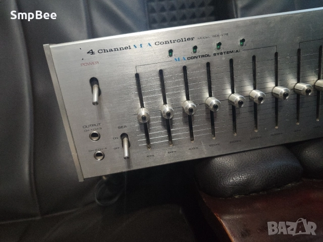 Еквилайзер JVC SEA-V7E, снимка 3 - Ресийвъри, усилватели, смесителни пултове - 52309149