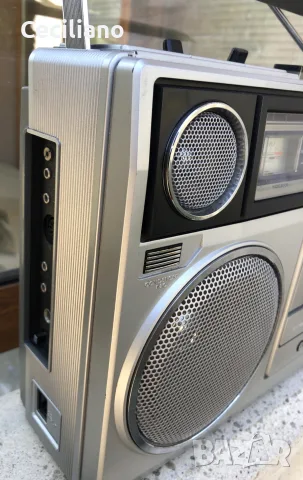 SANYO M-9940K-SILVER-Оригинален японски радиокасетофон., снимка 4 - Радиокасетофони, транзистори - 55929273