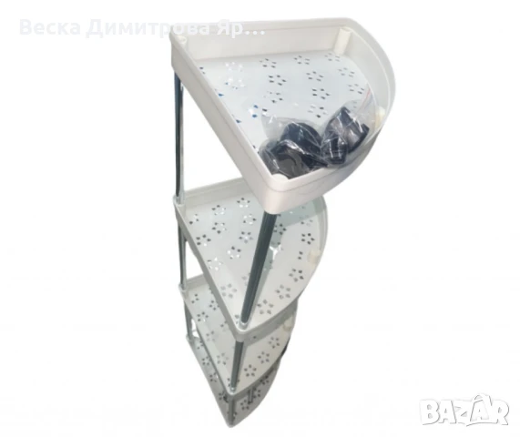 Ъглова въртяща се поставка Corner Storage Rack , снимка 8 - Други - 51369791