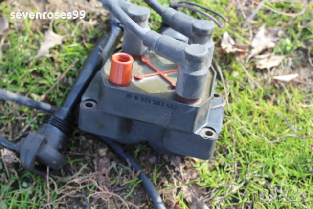 Бобина с 3 кабела 0221503407 Фиат Пунто 2 2001 1.2i 60 Fiat Punto 2  2/3врати, снимка 7 - Части - 53194169