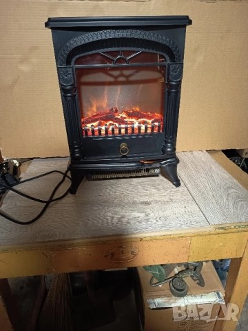 Ел отоплителна печка тип камина, снимка 1