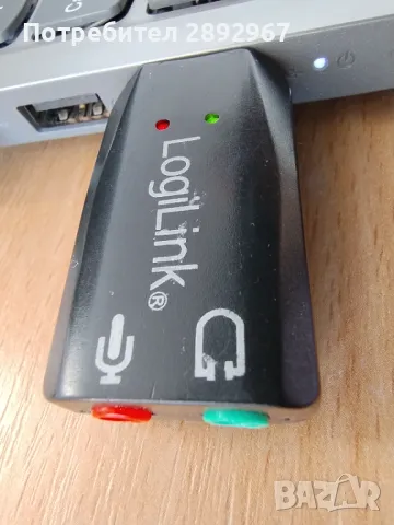 Външна звукова карта LogiLink, снимка 3 - Други - 49415842