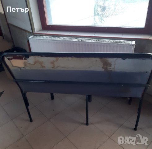 КОЖЕНО КАНАПЕ СЕПАРЕ ОТ ТРЪБНА МЕБЕЛ, снимка 4 - Дивани и мека мебел - 44405670