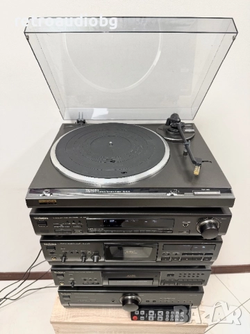 🔊ТОП ретро аудио система - сет TECHNICS Class AA - усилвател, CD, триглав дек и тунер, грамофон, снимка 4 - Аудиосистеми - 52855735