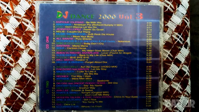 2xCD DJ Dance 2000 vol.3, снимка 2 - CD дискове - 49793491