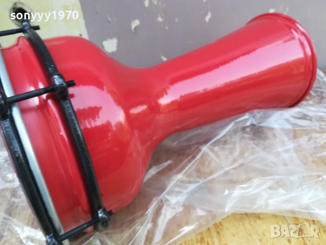 ЧЕРВЕНА ГОЛЯМА ТАРАМБУКА С БОЛТОВЕ 2908251720, снимка 3 - Ударни инструменти - 51536167