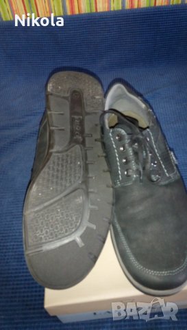 Мъжки велурени - кожени обувки LASOCKI нови! №44, снимка 15 - Ежедневни обувки - 29639337