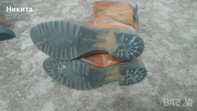 Пума-ботушки от естествена кожа 40 номер, снимка 4 - Дамски ботуши - 39084130