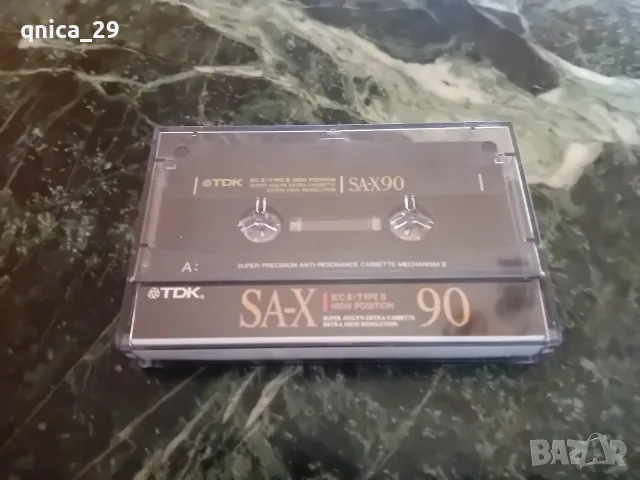 TDK SA-X 90 аудио касета, снимка 2 - Декове - 56277865