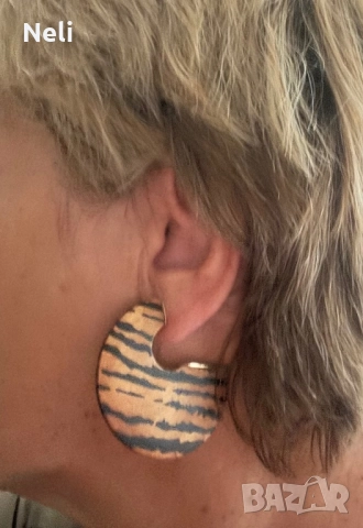 Висящи дизаинерски обици -3чифта, снимка 6 - Обеци - 48649725