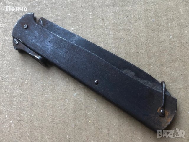 стар военен нож "Nahkämpfer" D. R. G. M. - WWI / WWII, снимка 2 - Антикварни и старинни предмети - 51381642