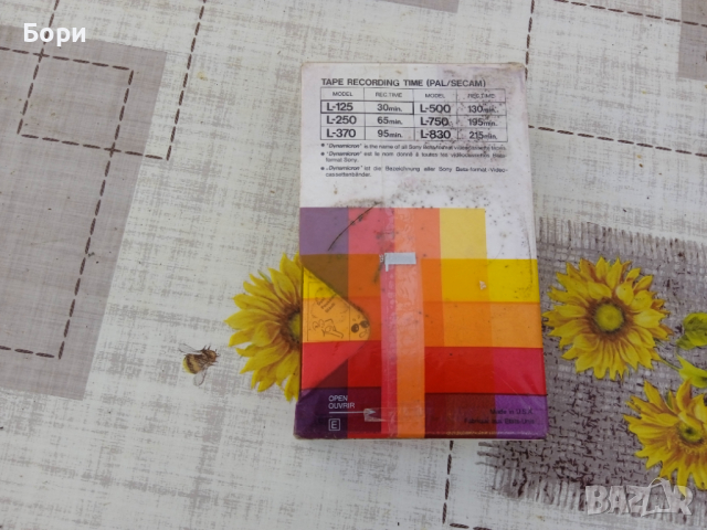 Sony Dynamicron BETAMAX L-125, снимка 7 - Плейъри, домашно кино, прожектори - 36562816