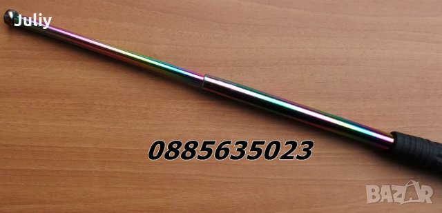 Телескопична палка за самозащита - 65 см  , снимка 5 - Ножове - 17504071