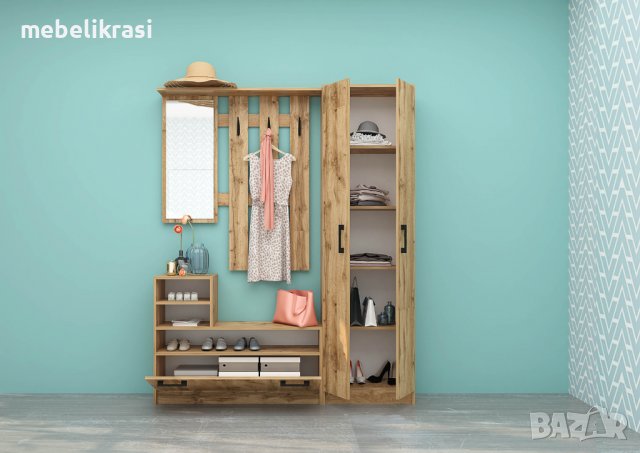 Портманто Валя-ПДЧ,дъб вотан, снимка 2 - Портманта - 36505008