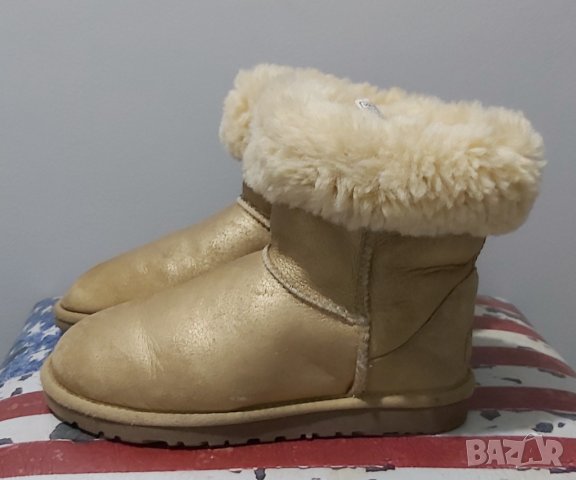 UGG КЛАСИЧЕСКИ КЪСИ МЕТАЛИК 36 номер , снимка 4 - Дамски ботуши - 35253006