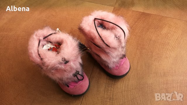 Ponny Sympa Tex размер EUR 22 апрески естествена кожа 13-5-S, снимка 3 - Бебешки боти и ботуши - 30710779