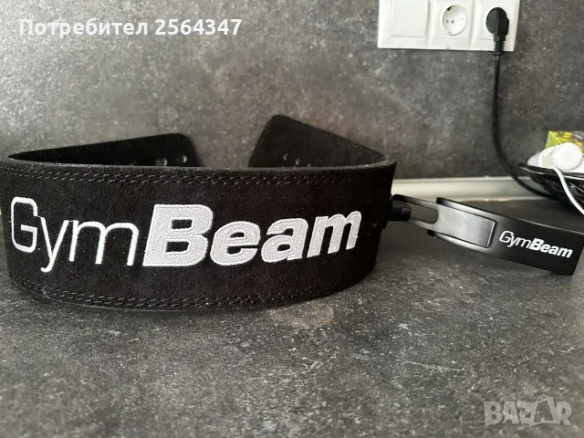 Колан за вдигане на тежести LEVER Black- Gym Beam, снимка 4 - Спортна екипировка - 56192362