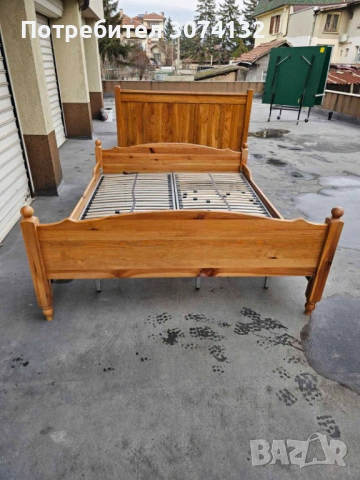 Масивна спалня в стил Рустик, снимка 4 - Спални и легла - 53308013