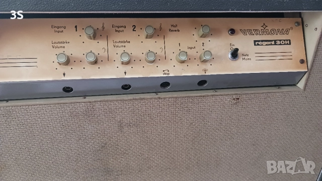 Vintage Regent 30H DDR Лампов, снимка 3 - Други - 52432843