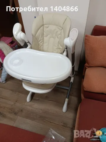 столче люлка kikkaboo-fancy, снимка 2 - Столчета за хранене - 48881169