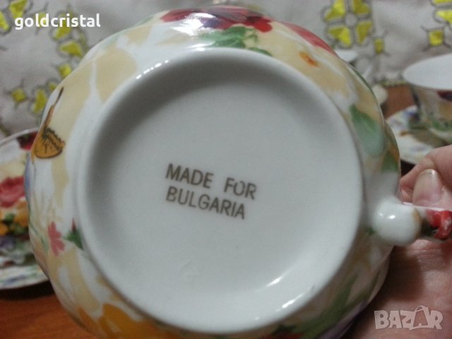 Костен порцелан чаши за чай, снимка 10 - Антикварни и старинни предмети - 42867982
