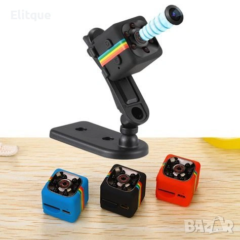 🎥 Удароустойчива мини екшън камера с HD резолюция и сензор за движение 🎥